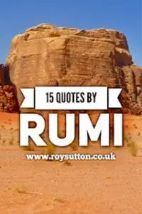 15 Quotes by Rumi - Roy Sutton