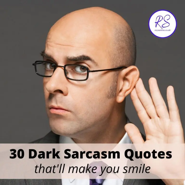 Dark Sarcasm Quotes That Ll Make You Smile Roy Sutton