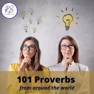 101 Proverbs from around the world