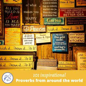 Proverbs from around the world