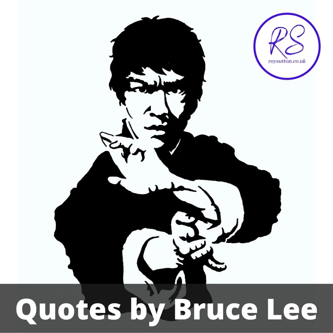 Bruce Lee Glory Hong Kong American Actor Film Martial Arts Quote Poster Photo
