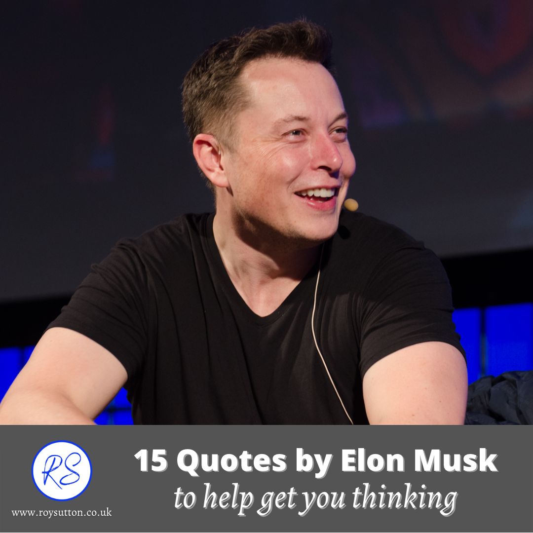 15 Quotes by Elon Musk to help get you thinking - Roy Sutton