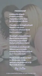 Poem about friendship