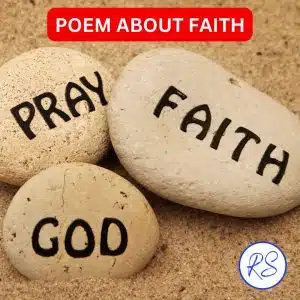 A poem about faith to get you thinking - Roy Sutton