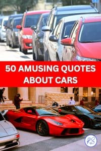 AMUSING QUOTES ABOUT CARS