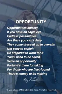 OPPORTUNITY POEM