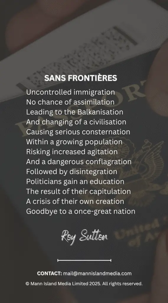 Sans Frontieres Poem